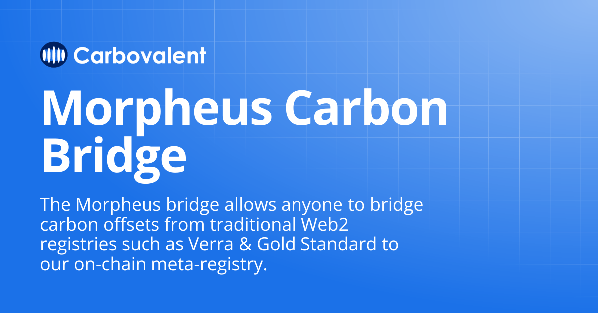 Morpheus Carbon Bridge | Carbovalent